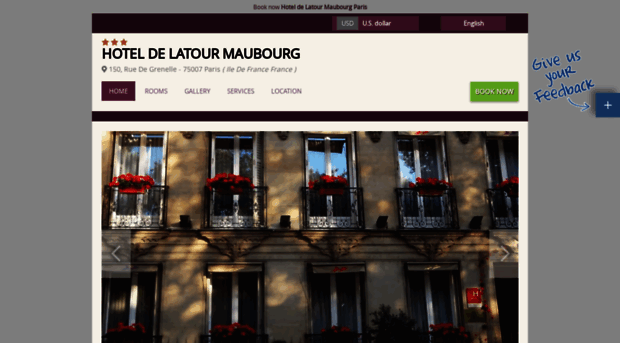 delatourmaubourg.parishotels.it