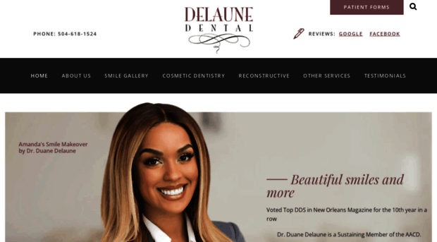 delaunedental.com