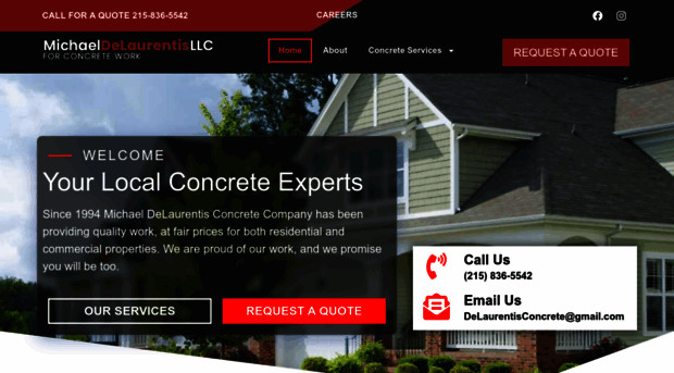 delaurentisconcrete.com