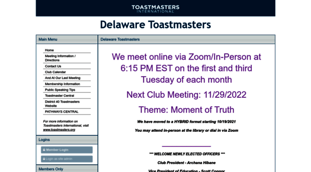 delaware.toastmastersclubs.org