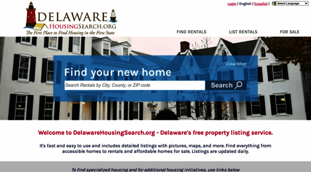 delawarehousingsearch.org