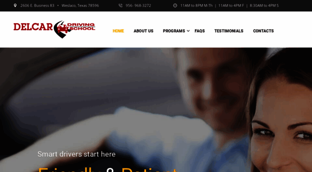 delcardrivingschool.com
