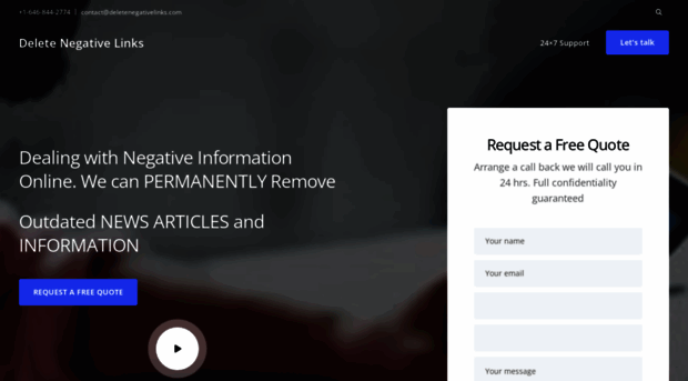 deletenegativelinks.com