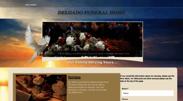 delgadofuneralhome.com