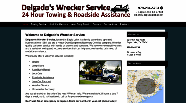 delgadoswreckerservice.com