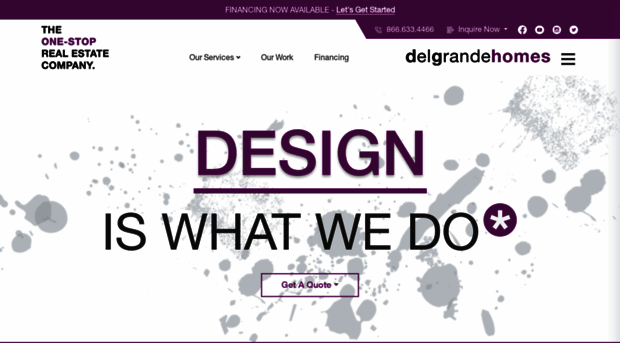 delgrandehomes.com