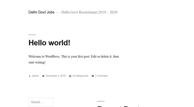 delhi-govt.jobdetails.co.in
