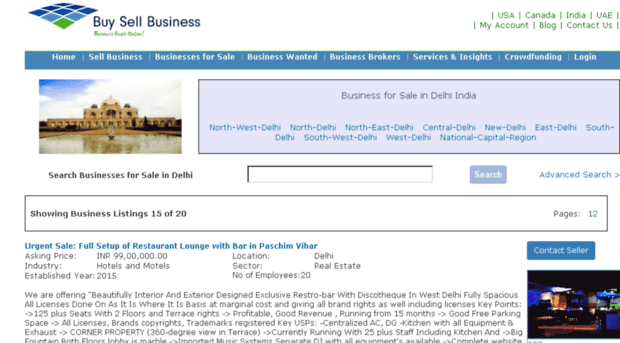 delhi.buysellbusinesses.com