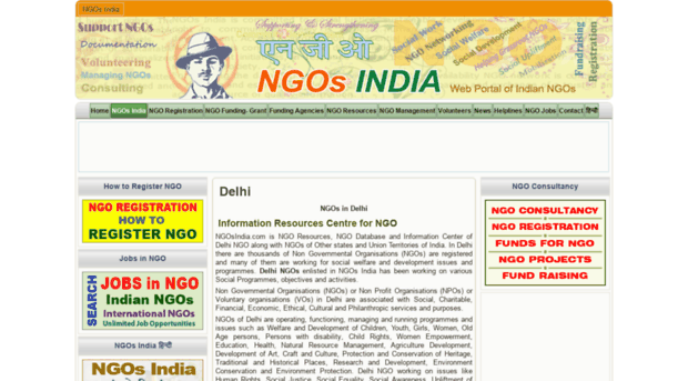 delhi.ngosindia.com