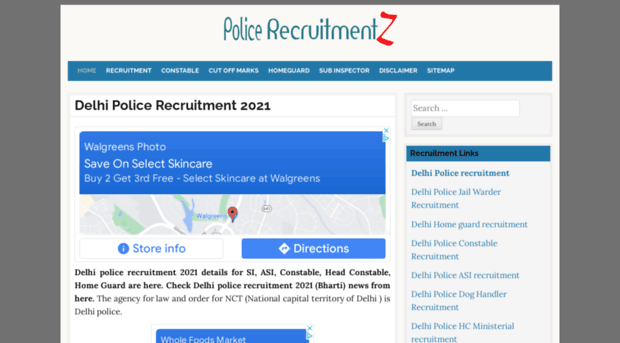 delhi.policerecruitmentz.in