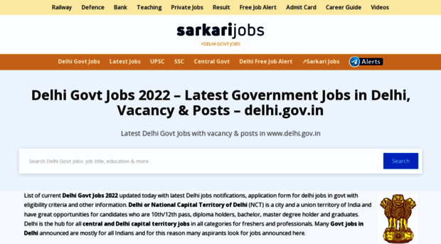 delhi.sarkarijobs.com