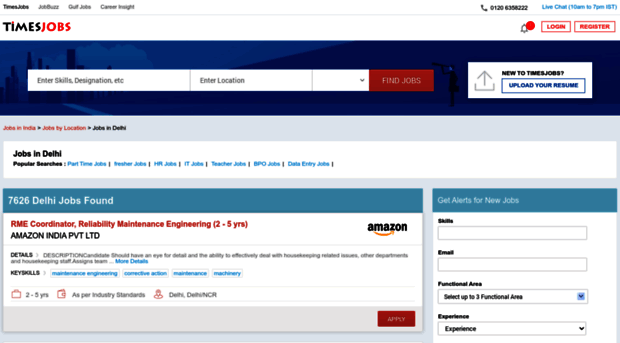 delhi.timesjobs.com