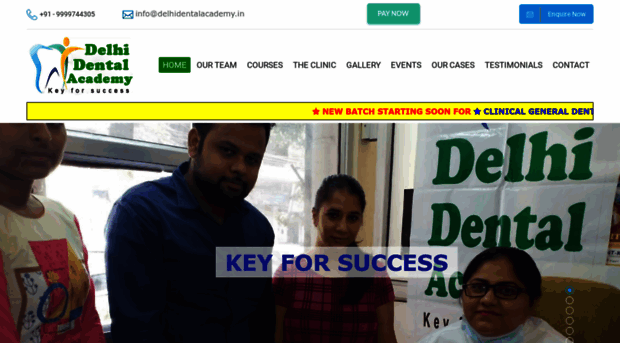 delhidentalacademy.in