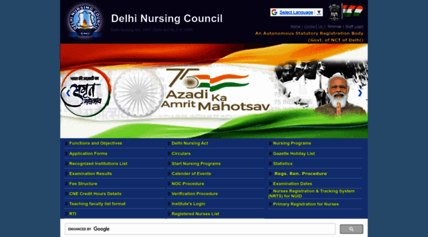 delhinursingcouncil.com