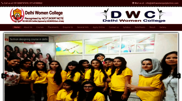 delhiwomenpolytechnic.com