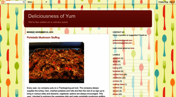 deliciousnessofyum.blogspot.com