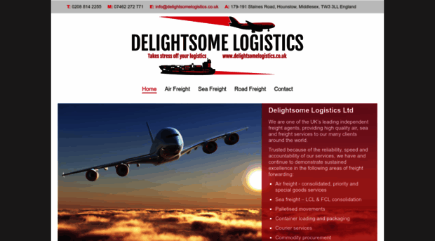 delightsomelogistics.co.uk