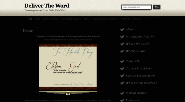 delivertheword.com
