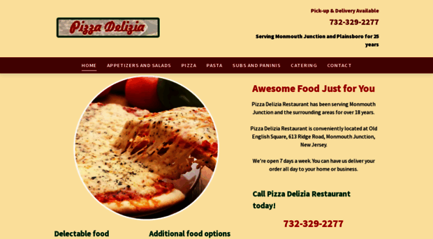 deliziapizzarestaurant.com