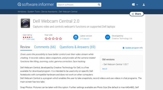 dell-webcam-central.informer.com