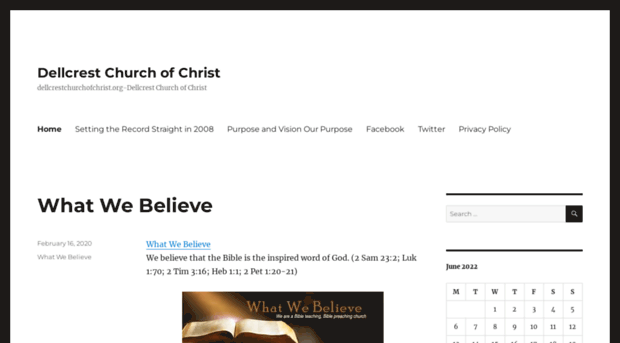 dellcrestchurchofchrist.org