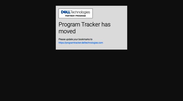 dellemc.programtracker.net