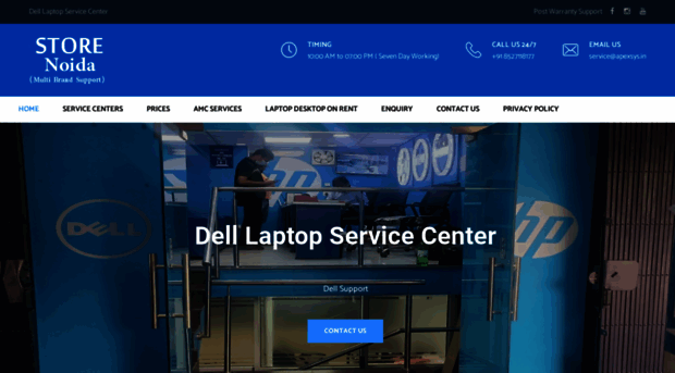 delllaptopservicecenternoida.in