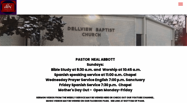 dellviewbaptistchurch.org