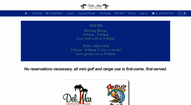 delmargolfcenter.com