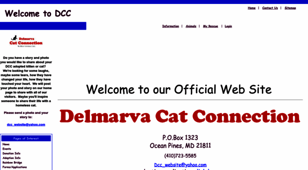 delmarvacatconnection.rescuegroups.org