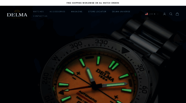 delmawatches.com
