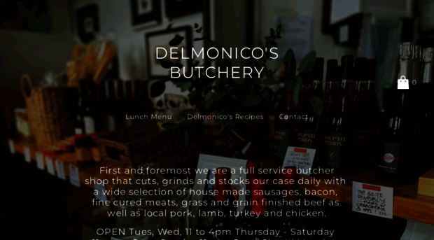 delmonicomeats.com