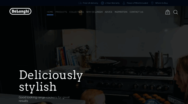 delonghi-cookers.co.uk