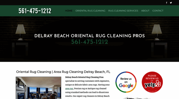 delraybeachorientalrugcleaning.com