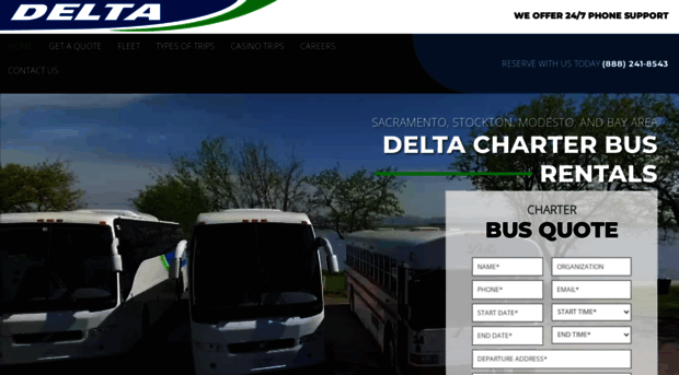 deltacharterbus.com