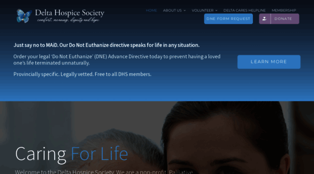 deltahospicesociety.org