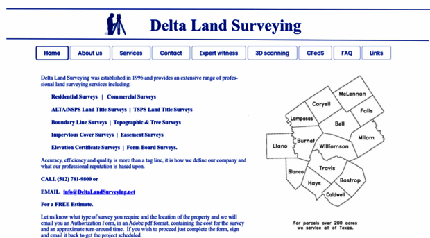 deltalandsurveying.net