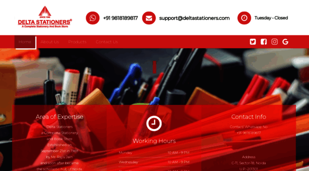 deltastationers.com