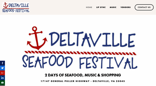 deltavilleseafoodfestival.com