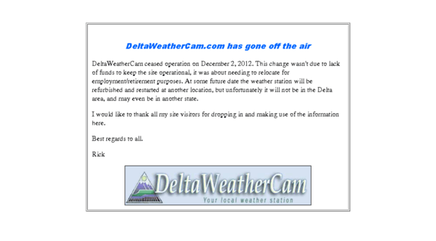 deltaweathercam.com