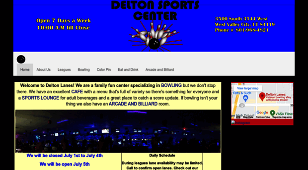 deltonbowling.com