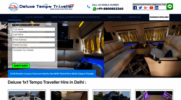 deluxetempotraveller.com