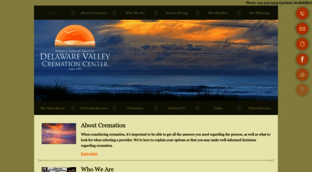 delvalcremation.com