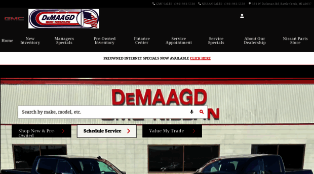 demaagdgmcnissan.com