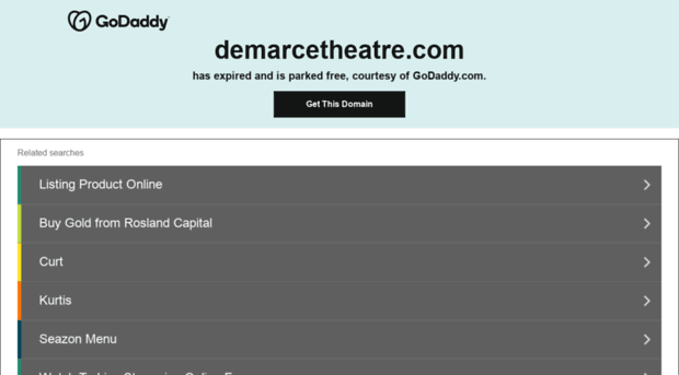 demarcetheatre.com