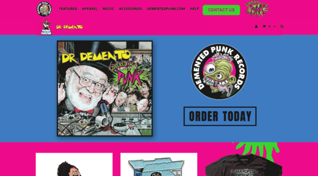 dementedpunkmerch.com