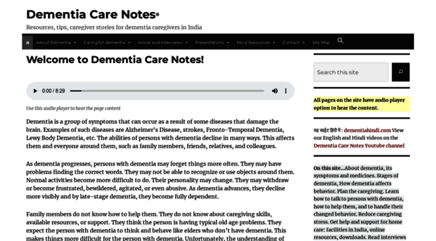 dementiacarenotes.in