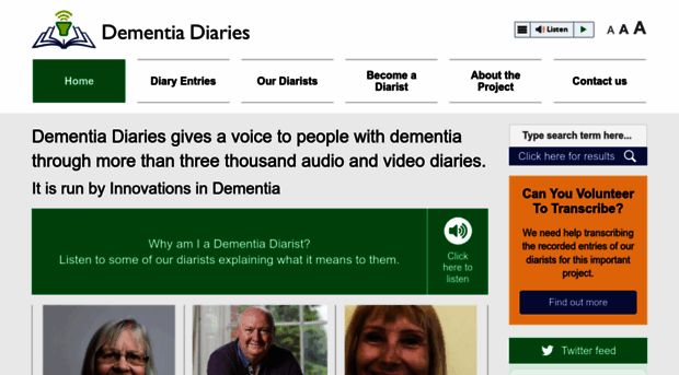 dementiadiaries.org