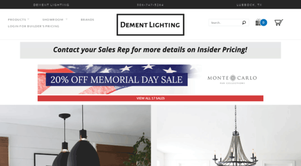 dementlighting.com