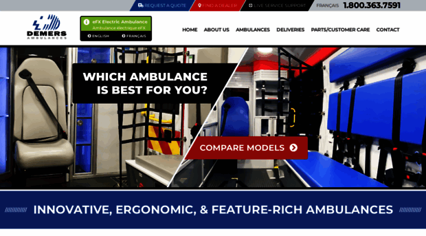 demers-ambulances.com